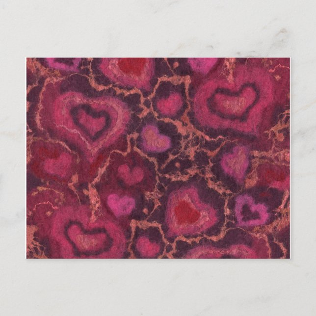 Tarjeta de felicitaciones de los Día de San Valent (Anverso)