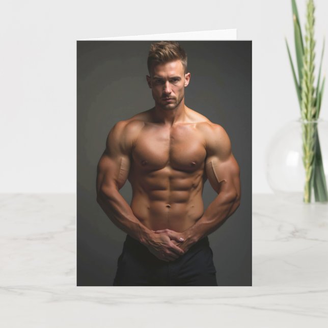 Tarjeta de felicitaciones de Manscape (Anverso)