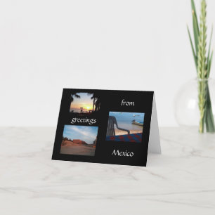 Tarjeta de felicitaciones de México