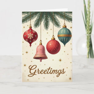 Tarjeta de Felicitaciones de Navidad