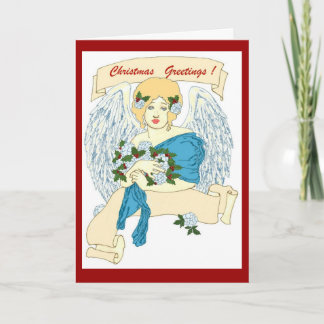 Tarjeta de felicitaciones de Navidad
