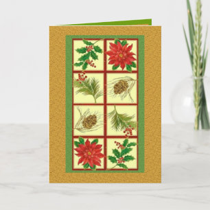 Tarjeta de felicitaciones de Navidad