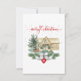 Tarjeta de felicitaciones de Navidad #24