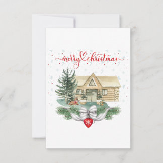 Tarjeta de felicitaciones de Navidad #24