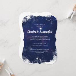 Tarjeta de Felicitaciones de Navidad de Invitación