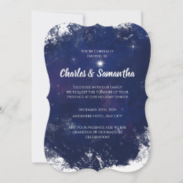 Tarjeta de Felicitaciones de Navidad de Invitación
