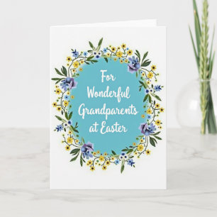 Tarjeta de Felicitaciones de Pascua para Abuelos