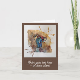 Tarjeta de Felicitaciones de Pintarroja Personaliz