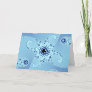 Tarjeta de Felicitaciones de Pulpos Azules