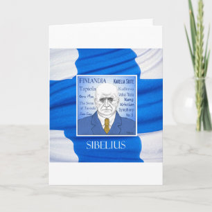 Tarjeta de felicitaciones de SIBELIUS