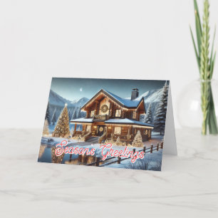 Tarjeta de felicitaciones de temporada