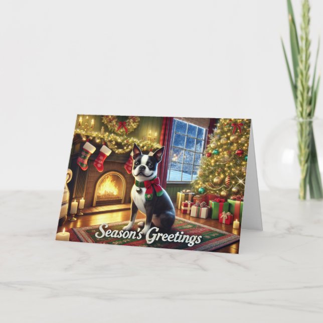 Tarjeta de felicitaciones de temporada (Anverso)