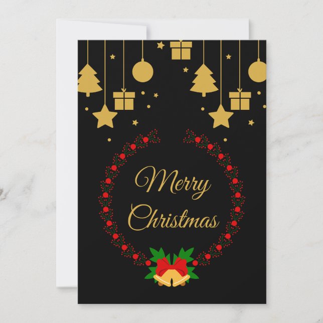 Tarjeta de felicitaciones de temporada (Anverso)