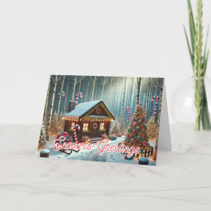 Tarjeta de felicitaciones de temporada