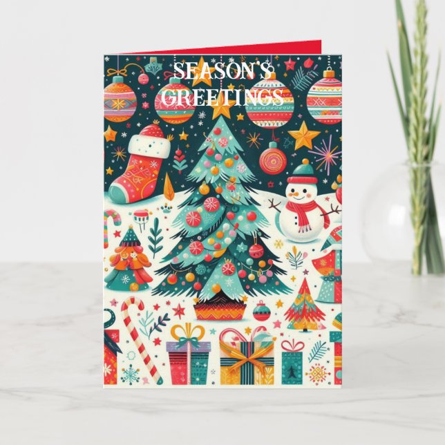 Tarjeta de felicitaciones de temporada4 (Anverso)