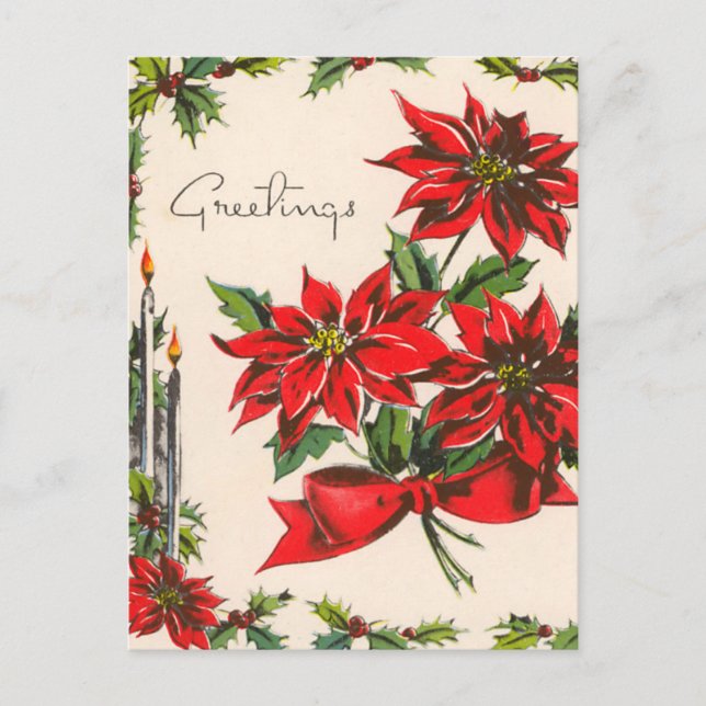 Tarjeta de felicitaciones de temporada de cosecha  (Anverso)