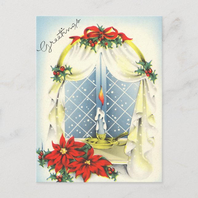 Tarjeta de felicitaciones de temporada de cosecha  (Anverso)