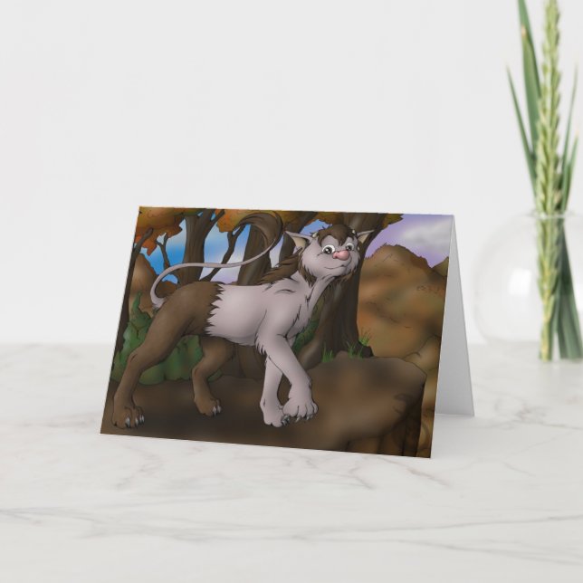 Tarjeta de felicitaciones de Theron (Anverso)