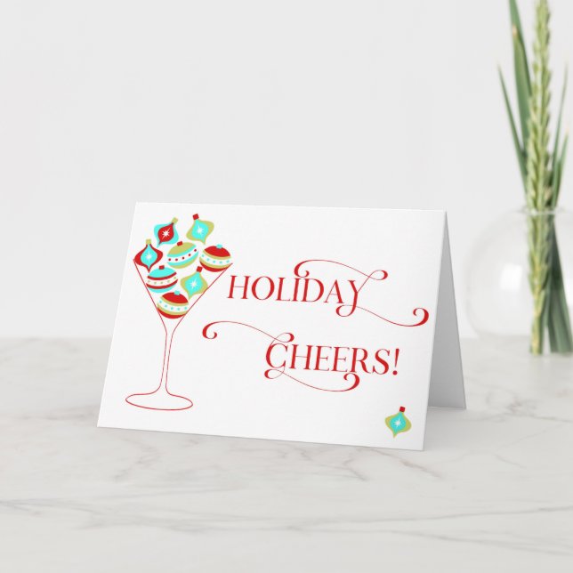 Tarjeta de felicitaciones de vacaciones (Anverso)