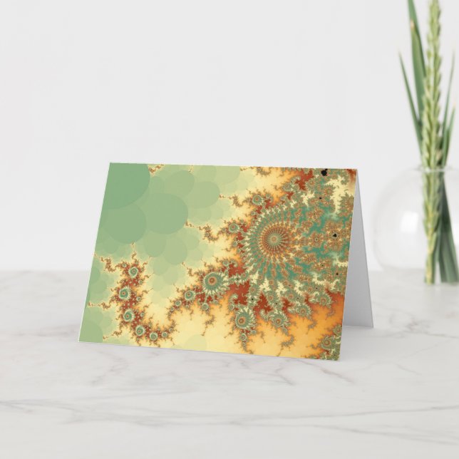 Tarjeta de felicitaciones del escorpión (Anverso)