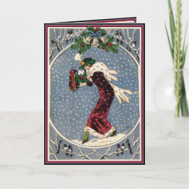 Tarjeta de felicitaciones del navidad