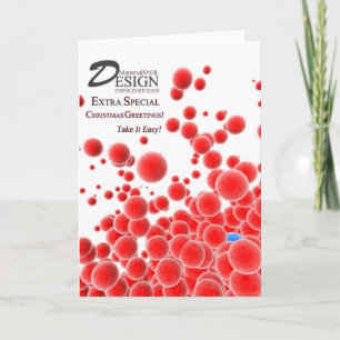 ¡Tarjeta de felicitaciones del navidad del diseño