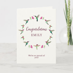 Tarjeta de felicitaciones del personalizado