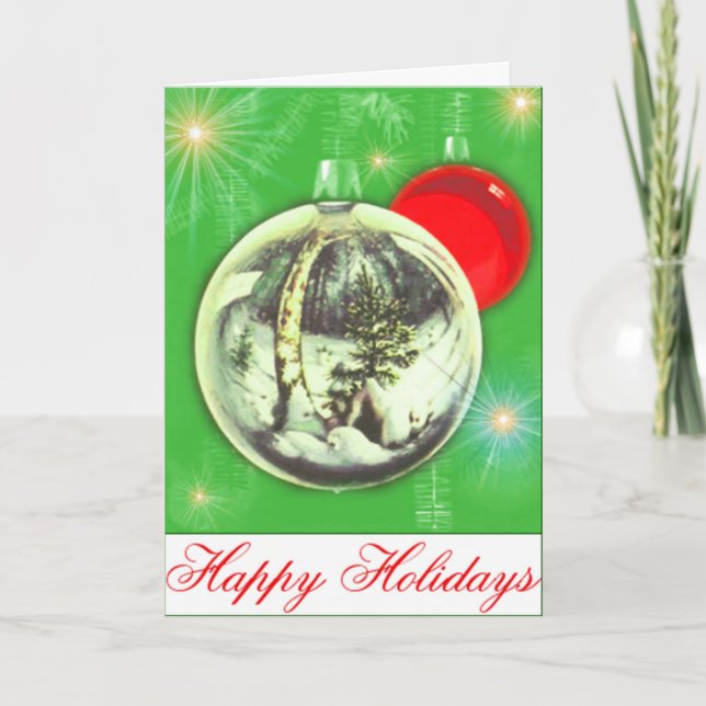 Tarjeta de felicitaciones del Personalizado de ref (Anverso)