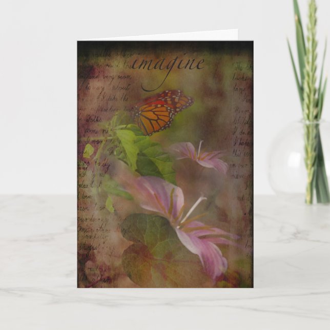 Tarjeta de felicitaciones Dream a Dream (Anverso)