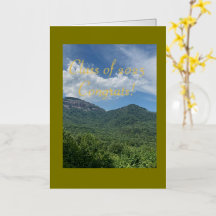 Tarjeta de felicitaciones elegante y pintoresca