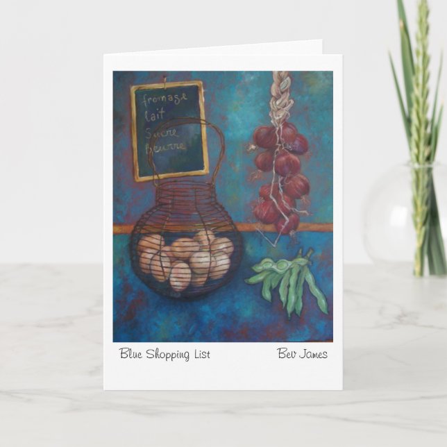 Tarjeta de felicitaciones en blanco con las (Anverso)