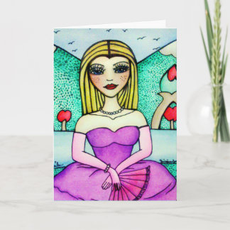 Tarjeta de Felicitaciones Estefania