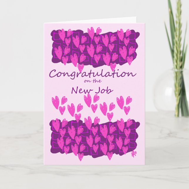 Tarjeta de felicitaciones - Felicitaciones por el  (Anverso)