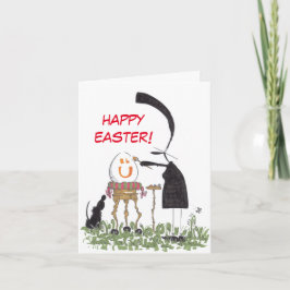 Tarjeta de felicitaciones feliz de Pascua