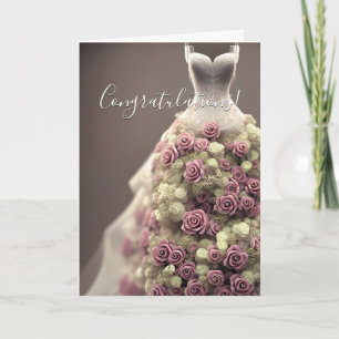Tarjeta de Felicitaciones Florales Coloridas para 