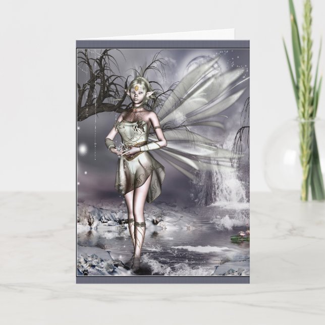 Tarjeta de felicitaciones Imbolc (Anverso)