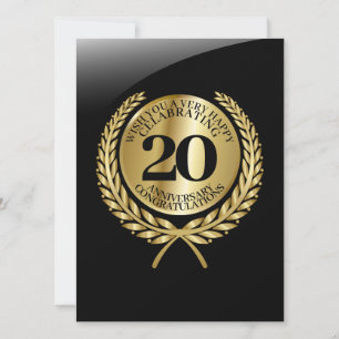 Tarjeta de felicitaciones individuales en el anive