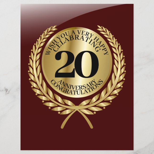 Tarjeta de felicitaciones individuales en el anive (Anverso)