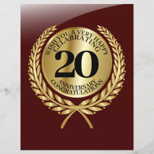 Tarjeta de felicitaciones individuales en el anive