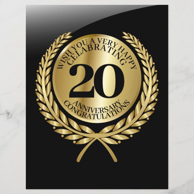 Tarjeta de felicitaciones individuales en el anive (Anverso)