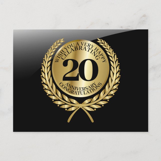 Tarjeta de felicitaciones individuales en el anive (Anverso)