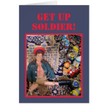 Tarjeta de felicitaciones motivacional o de buena 