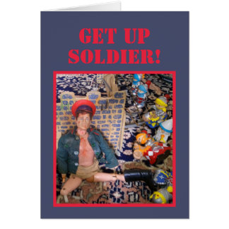 Tarjeta de felicitaciones motivacional o de buena 