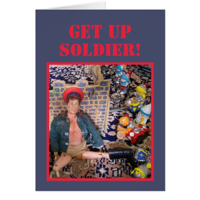 Tarjeta de felicitaciones motivacional o de buena  (Frente)