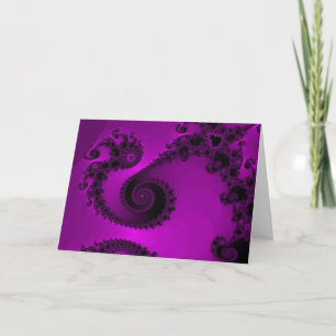 Tarjeta de Felicitaciones Muy Rosa