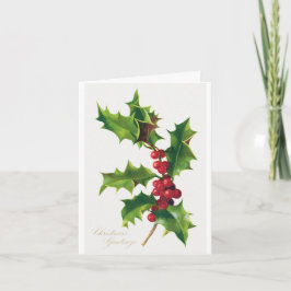 Tarjeta de felicitaciones navideñas (1906)