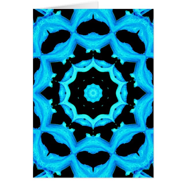 Tarjeta de felicitaciones OCEAN BLUE (Frente)