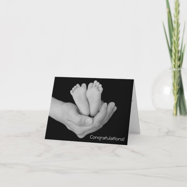 Tarjeta de felicitaciones para bebés (Anverso)