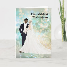 Tarjeta de felicitaciones para Boda mixto