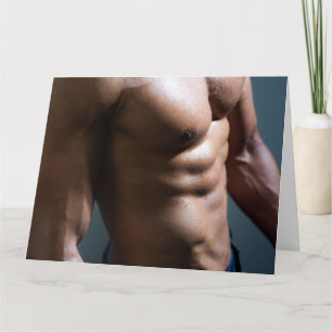 Tarjeta de felicitaciones para el tipo caliente de